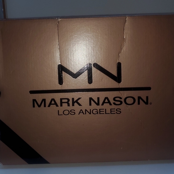 NIB LADIES MARK NASON Leopard Print and Black Abbe Sneakers SZ 9.5 - Picture 6 of 7